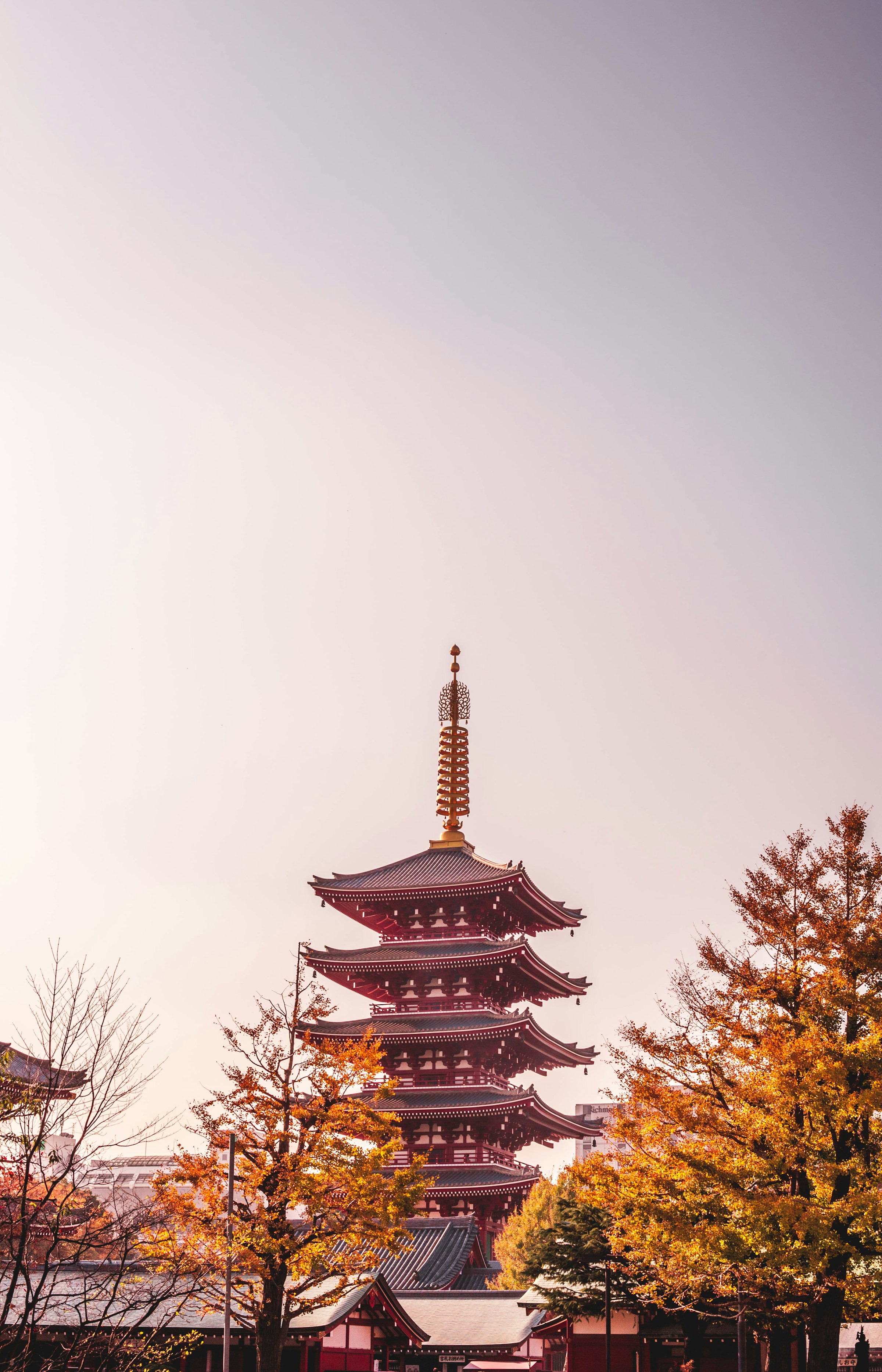 Pagode do Sensō-ji em Asakusa.